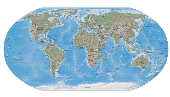 map of the world